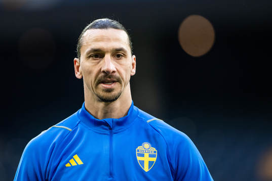 Zlatan Ibrahimovic of the Swedish national football team