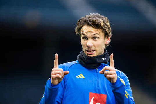 Albin Ekdal of the Swedish national football team