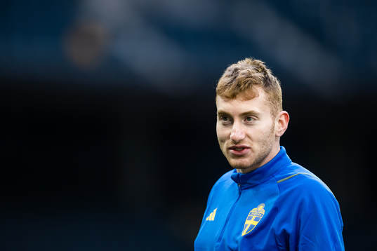 Dejan Kulusevski of the Swedish national football team
