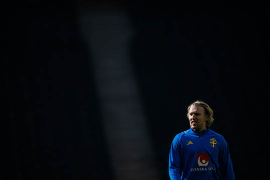 Emil Forsberg of the Swedish national football team