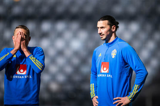 Zlatan Ibrahimovic of the Swedish national football team