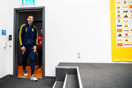 Zlatan Ibrahimovic of the Swedish national football team