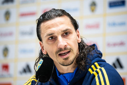 Zlatan Ibrahimovic of the Swedish national football team