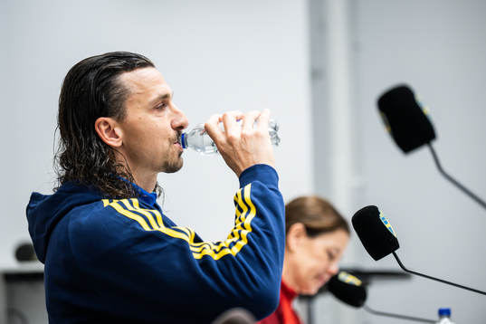 Zlatan Ibrahimovic of the Swedish national football team
