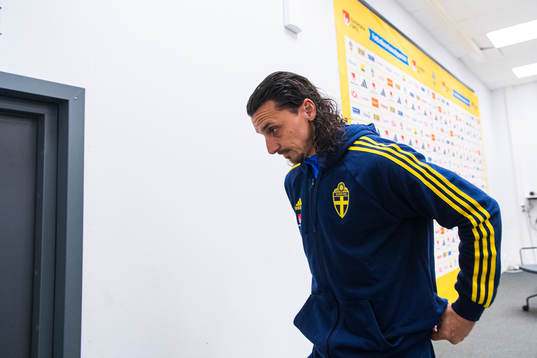 Zlatan Ibrahimovic of the Swedish national football team