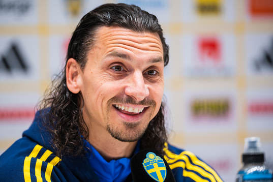 Zlatan Ibrahimovic of the Swedish national football team