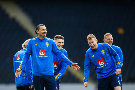 Zlatan Ibrahimovic, Viktor Gyökeres, Dejan Kulusevski and