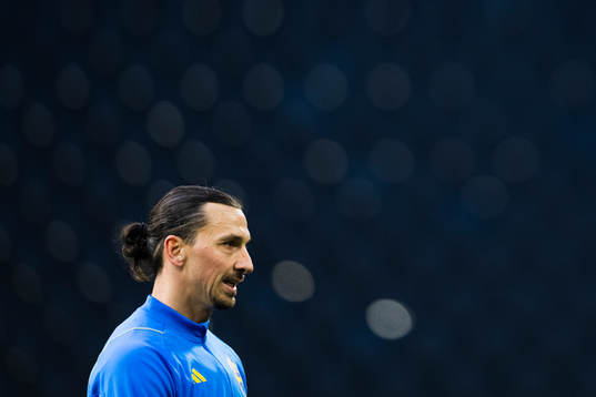 Zlatan Ibrahimovic of the Swedish national football team