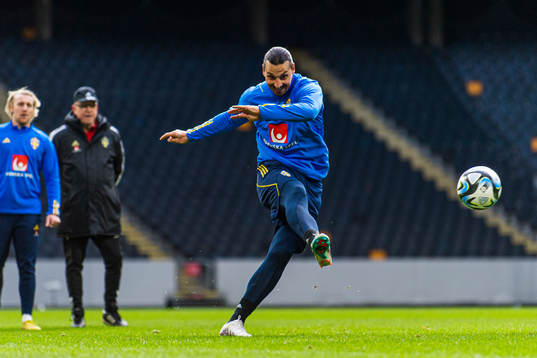Zlatan Ibrahimovic of the Swedish national football team