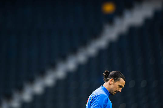 Zlatan Ibrahimovic of the Swedish national football team