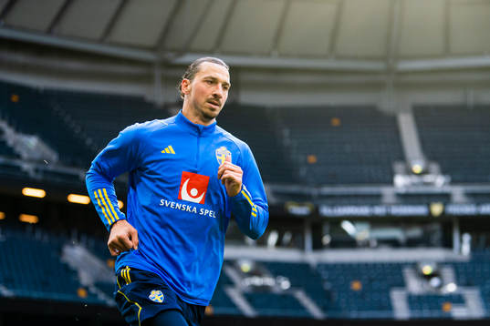 Zlatan Ibrahimovic of the Swedish national football team