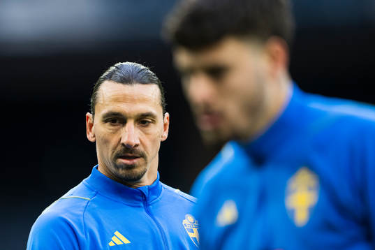 Zlatan Ibrahimovic of the Swedish national football team