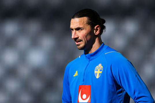 Zlatan Ibrahimovic of the Swedish national football team