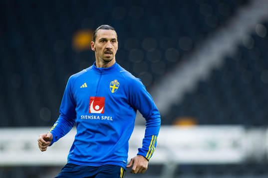 Zlatan Ibrahimovic of the Swedish national football team