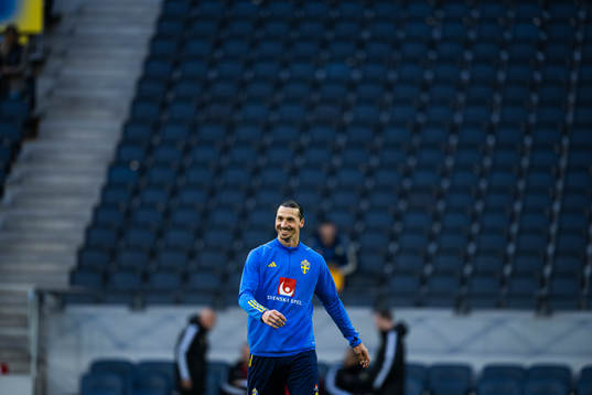 Zlatan Ibrahimovic of the Swedish national football team