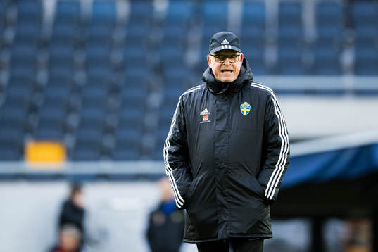 Head coach Janne Andersson of the Swedish national football