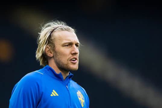 Emil Forsberg of the Swedish national football team