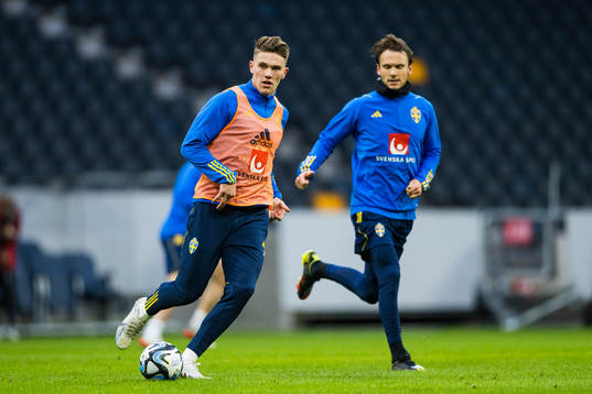 Viktor Gyökeres of the Swedish national football team