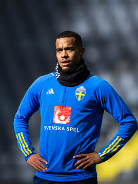 Robin Quaison of the Swedish national football team