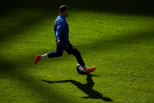 Gabriel Gudmundsson of the Swedish national football team