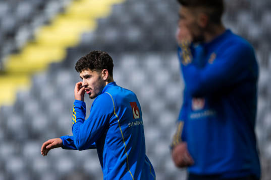 Edvin Kurtulus of the Swedish national football team