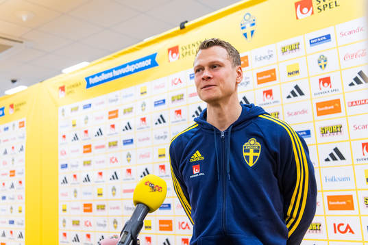 Viktor Claesson of the Swedish national football team