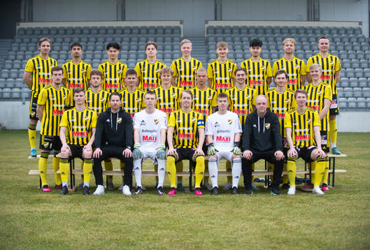 IFK Hässleholm, lagbild, i Hässleholm 21 mars 2023. Bakre