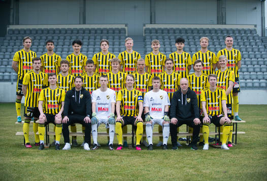 IFK Hässleholm, lagbild, i Hässleholm 21 mars 2023. Bakre