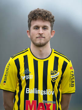 Hampus Nilsson, IFK Hässleholm, lag och porträttfoto i