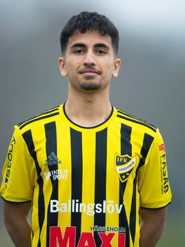 Jan Alsalo, IFK Hässleholm, lag och porträttfoto i