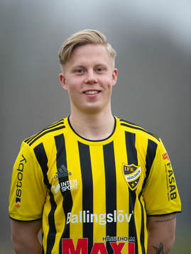 Wictor Willseus, IFK Hässleholm, lag och porträttfoto i