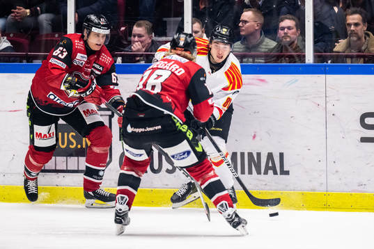 Brynäs Dmytro Timashov och Malmö Redhawks Fredrik