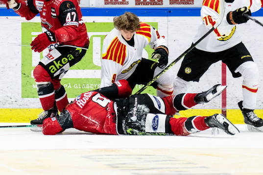 Malmö Redhawks Kim Rosdahl och Brynäs William Strömgren