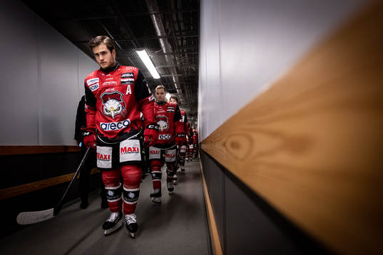 Bläddra bland fler bilder av Ishockey, Kval till SHL, Match 4, Malmö Redhawks - Brynäs
