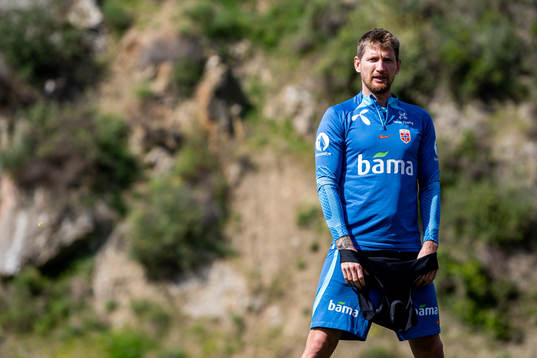 Stefan Strandberg of the Norwegian national football team