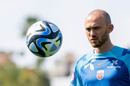 Fredrik Aursnes of the Norwegian national football team