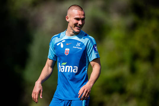 Leo Skiri Østigård of the Norwegian national football team