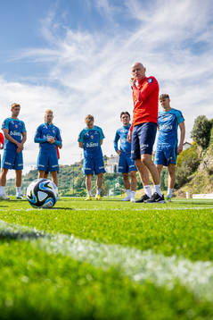 Ståle Solbakken, head coach of the Norwegian national