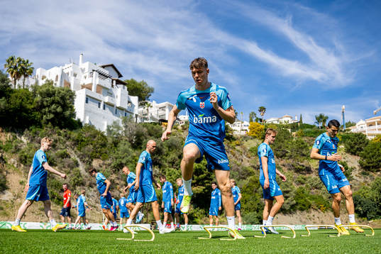 Jørgen Strand Larsen of the Norwegian national football