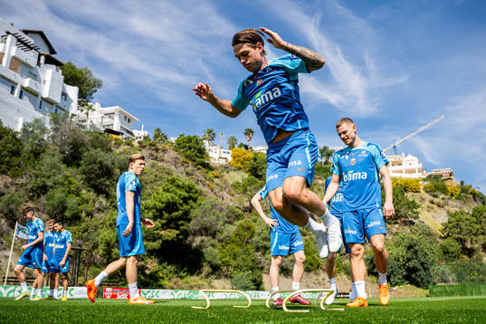 Patrick Berg of the Norwegian national football team