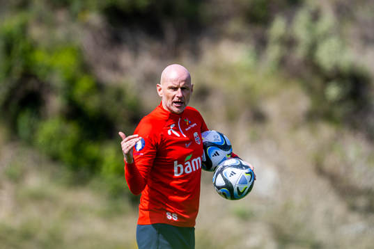 Ståle Solbakken, head coach of the Norwegian national