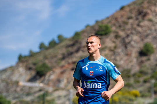 Leo Skiri Østigård of the Norwegian national football team