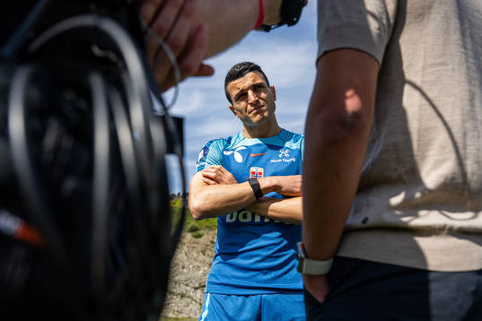 Mohamed Elyounoussi of the Norwegian national football team