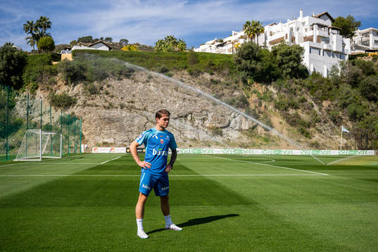 Patrick Berg of the Norwegian national football team