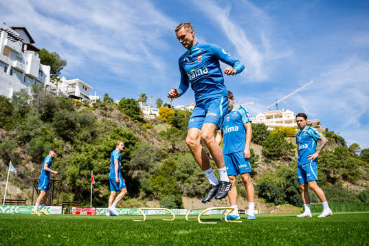Stian Gregersen of the Norwegian national football team