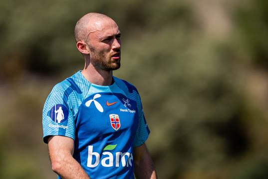 Fredrik Aursnes of the Norwegian national football team