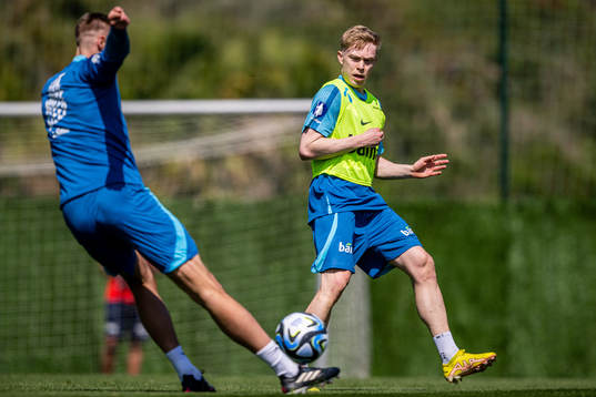 Ola Brynhildsen of the Norwegian national football team