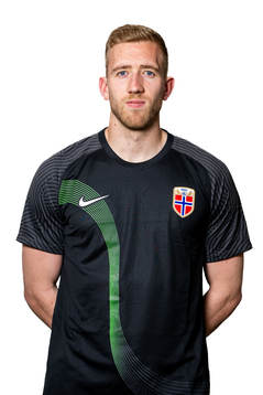 Goalkeeper Egil Selvik of the Norwegian national football