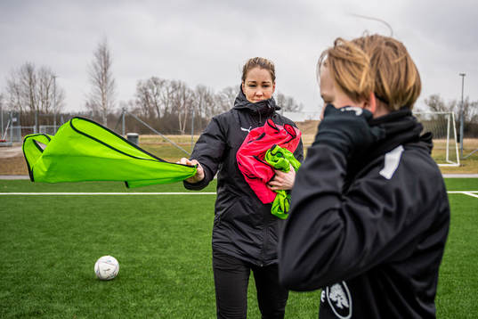 Mia Carlsson, instruktör i MFF-akademi