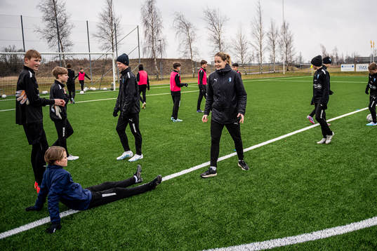 Mia Carlsson, instruktör i MFF-akademi